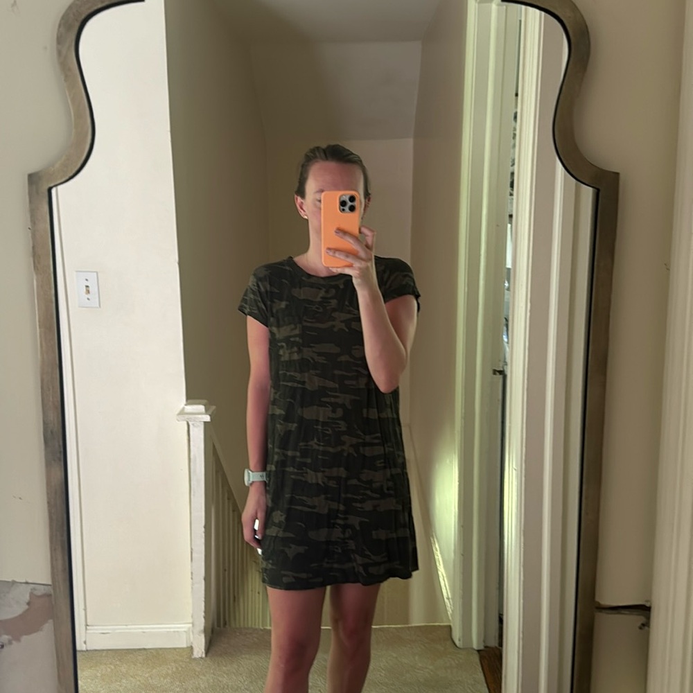 Camo T-shirt Dress